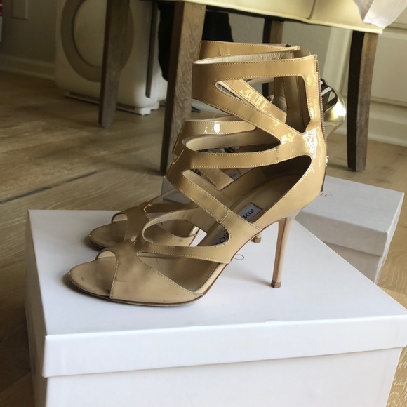 SOLD: Jimmy Choo Gladiator Sandals - Picture 2 of 2